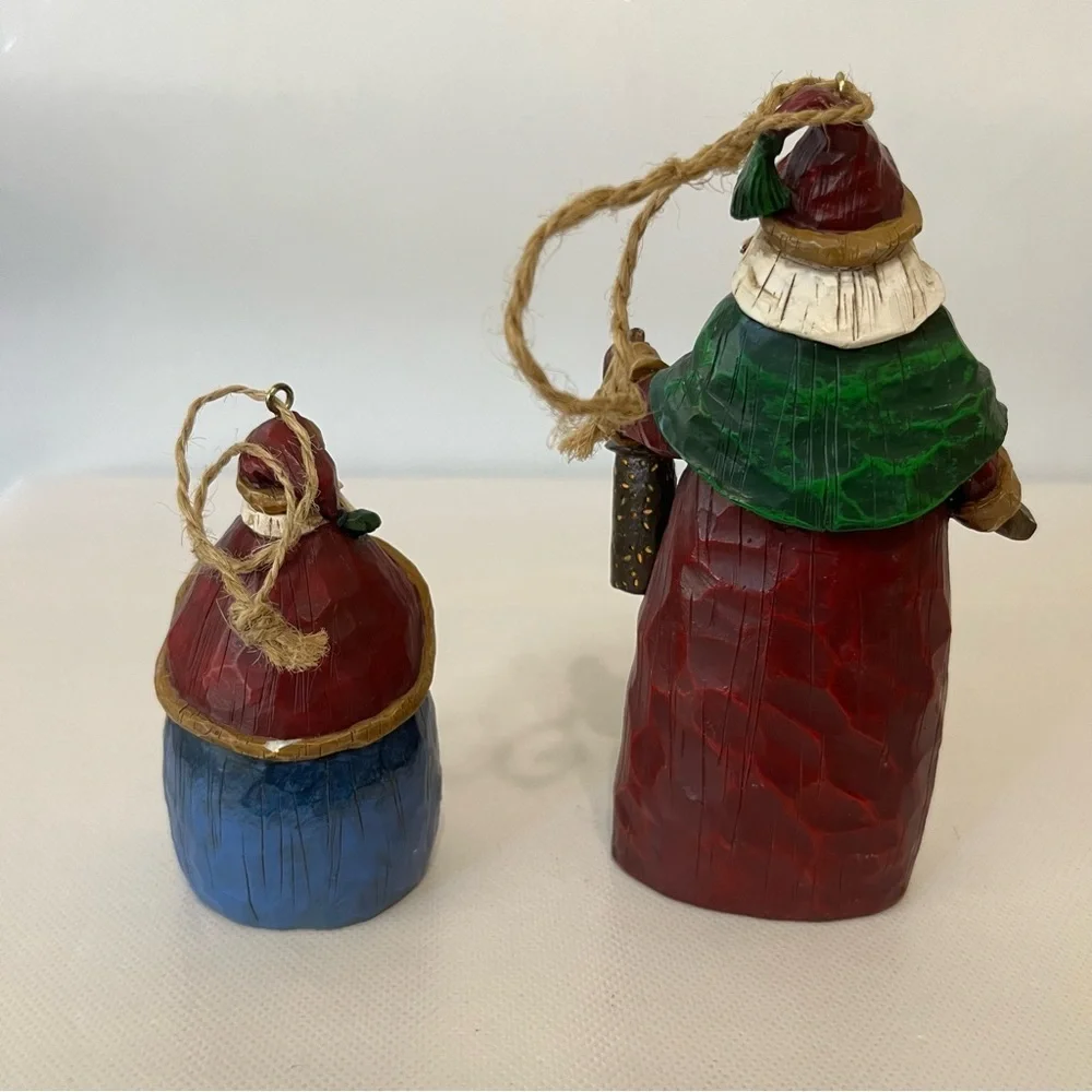 Jim Shore Santa Christmas Ornaments 2002 - Picture 2 of 4